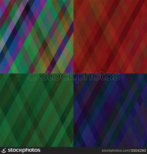 colorful illustration with set of line backgrounds for your design
