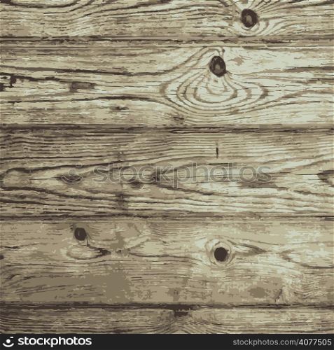 colorful illustration with wood background for your design