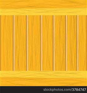 colorful illustration with wooden planks background for your design