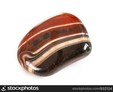 colorful jasper in front of white background