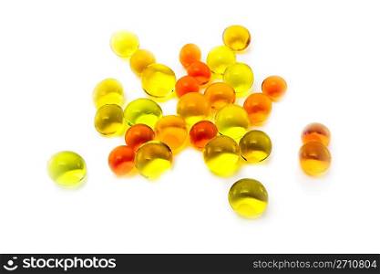 Colorful jelly balls