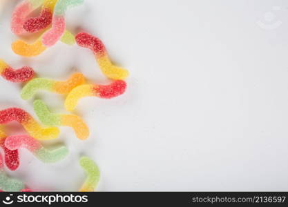 colorful jelly worms