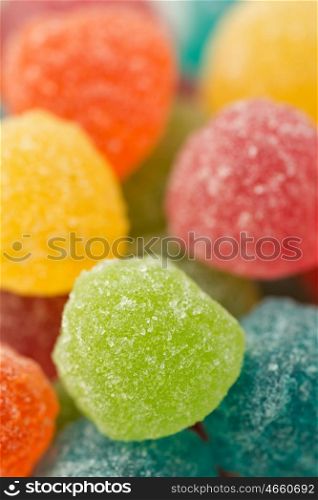 Colorful jellybeans close. Photo to use wallpaper