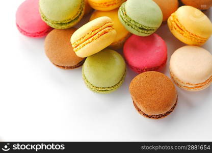 Colorful macaroons