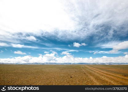 Colorful mountain landscape