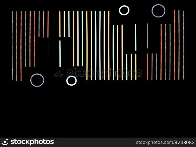 Colorful neon lights use as abstract background