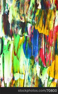 Colorful oil paintied texture - abstract background