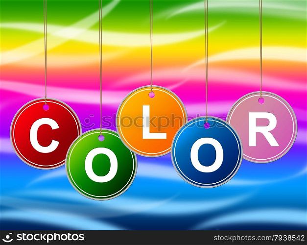 Colorful Paint Showing Colour Colors And Multicoloured