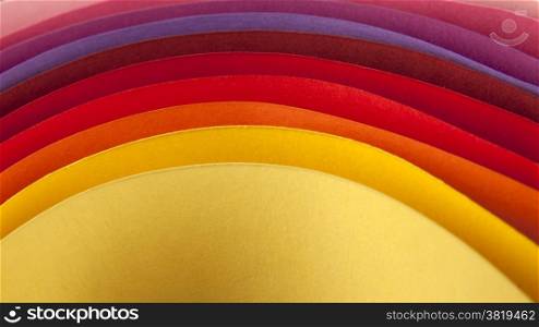 Colorful paper card stoc