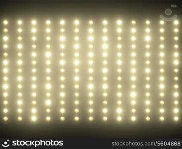 Colorful picture of tiny lights