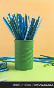 colorful plastic straw collection can 3