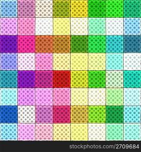 colorful rag pattern