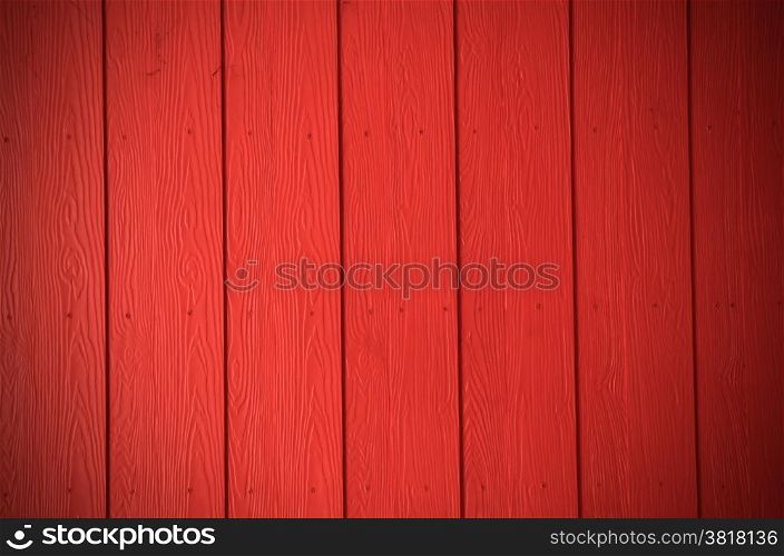 Colorful red wood panels background