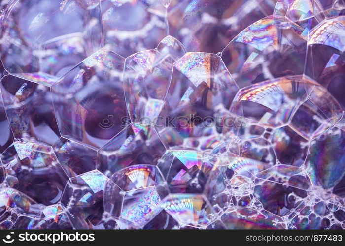 colorful soap bubbles, abstract background