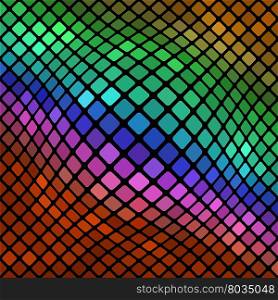 Colorful Square Pattern. Abstract Colored Square Background. Colorful Square Pattern. Abstract Background