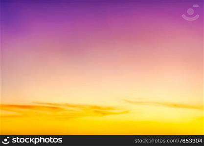 Colorful sunset dramatic sky with sunset clouds for nature sunset background