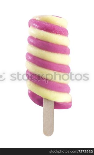 colorful tasty isolated ice cream.