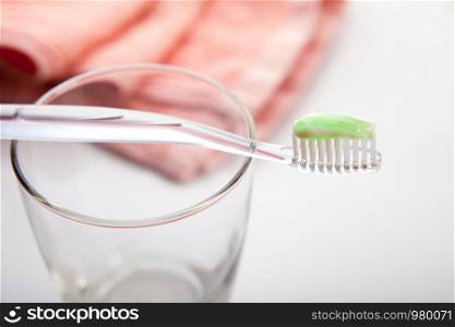 Colorful Toothbrush for dental care concept