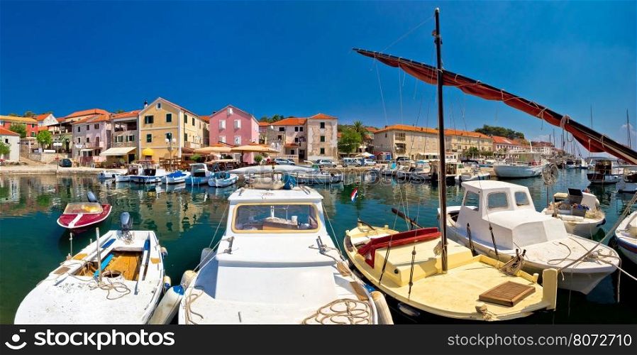 Colorful village of Sali on Dugi Otok island, Dalmatia, Croatia
