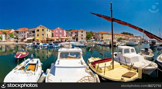 Colorful village of Sali on Dugi Otok island, Dalmatia, Croatia