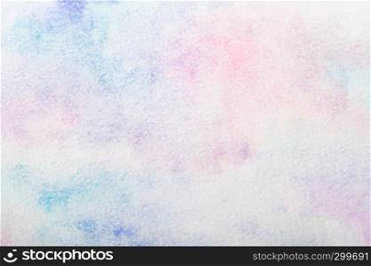 colorful watercolor background. hand painted by brush