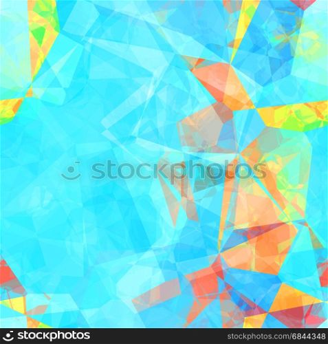 Colorful Watercolor Gem Pattern Seamless Background Art. Colorful Watercolor Gem Pattern. Colorful Watercolor Gem Pattern