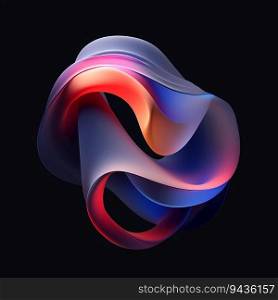 Colorful waves abstract background. Trending design. Colorful waves abstract background