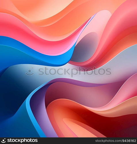 Colorful waves abstract background. Trending design. Colorful waves abstract background