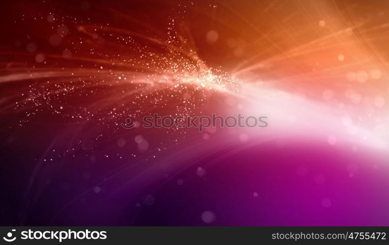 Colour glittering background with shining star dust or snow. Colour glittering background