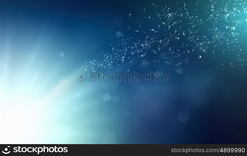 Colour glittering background with shining star dust or snow. Colour glittering background