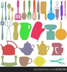 Colour Kitchen Objects