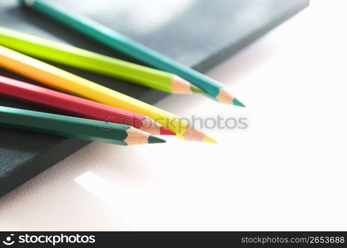 Coloured pencils