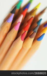 coloured pencils