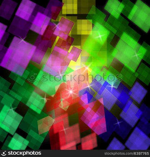 Colourful Cubes Background Meaning Geometrical Wallpaper Or Art