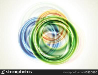 Colourful shapes. Vector background eps 10