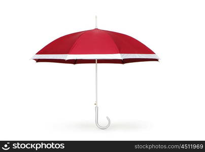 Colourful umbrella isolated on the white background&#xA;&#xA;