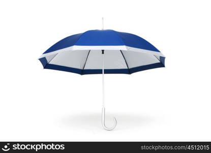 Colourful umbrella isolated on the white background&#xA;&#xA;