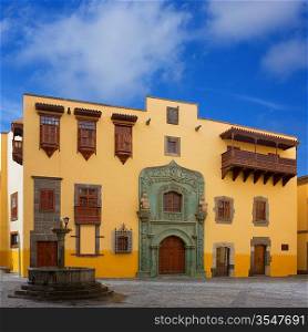 Columbus House case casa de Colon Vegueta in Las Palmas de Gran Canaria Spain