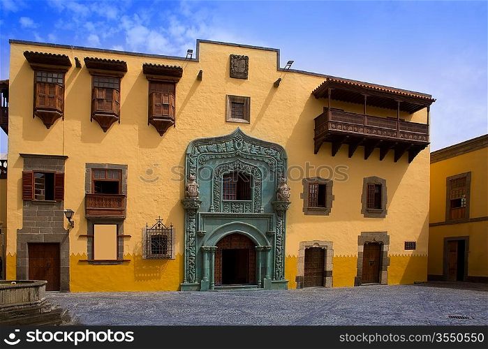 Columbus House case casa de Colon Vegueta in Las Palmas de Gran Canaria Spain