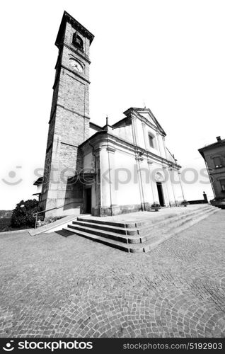 column old architecture in italy europe milan religio and sunlight