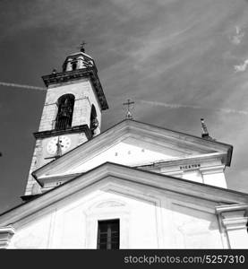 column old architecture in italy europe milan religio and sunlight