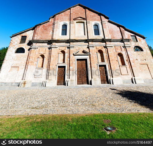 column old architecture in italy europe milan religion and sunlight