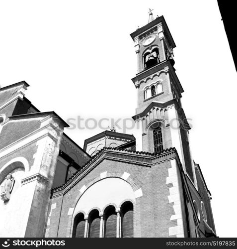 column old architecture in italy europe milan religion and sunlight