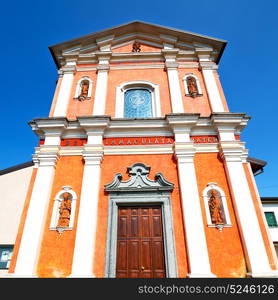 column old architecture in italy europe milan religion and sunlight