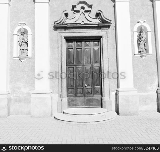 column old architecture in italy europe milan religion and sunlight