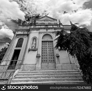 column old architecture in italy europe milan religion and sunlight