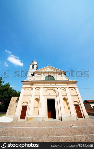 column old architecture in italy europe milan religion and sunlight