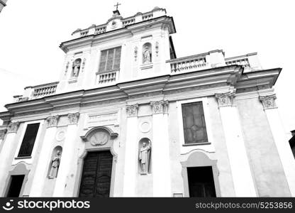 column old architecture in italy europe milan religion and sunlight