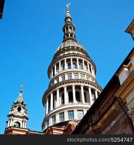 column old architecture in italy europe milan religion and sunlight