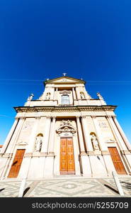 column old architecture in italy europe milan religion and sunlight